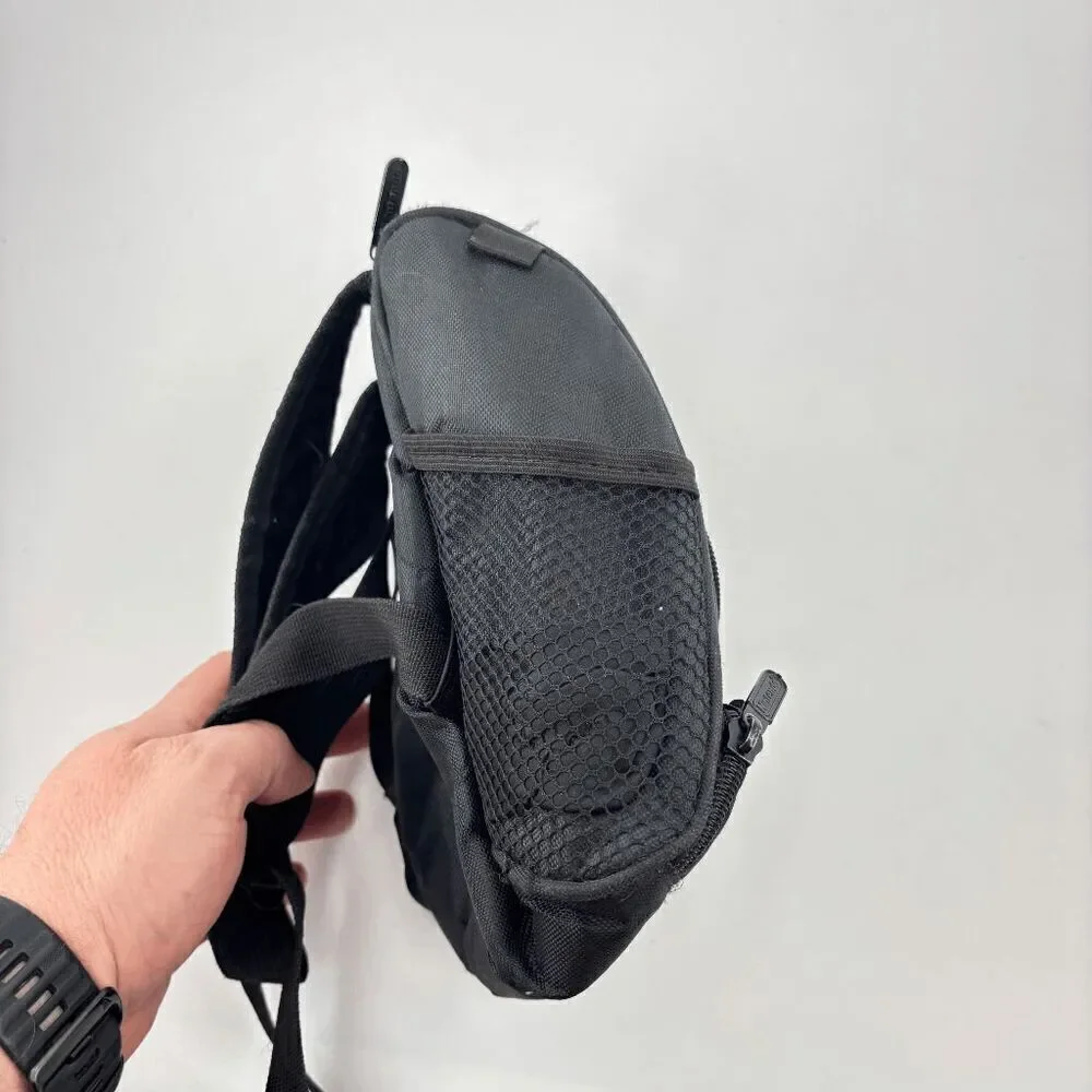 Official‎ Nintendo GBA Game Boy GBC DS Backpack BLACK Carrying Case logo max XL